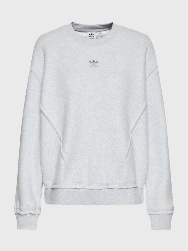 adidas adidas Полар Cozy HL9127 Сив Loose Fit