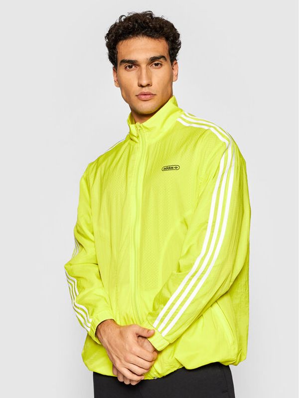 adidas adidas Преходно яке Reverse Track GN3818 Жълт Regular Fit