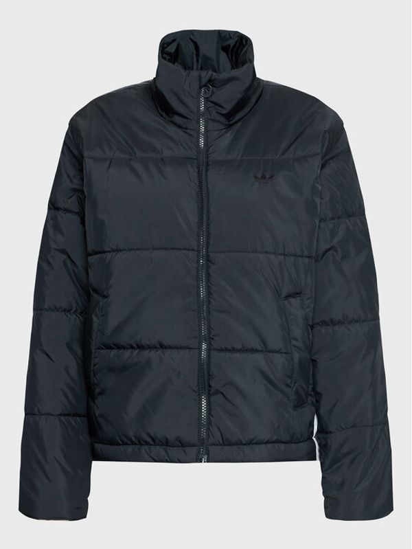 adidas adidas Преходно яке Short Puffer HM2613 Черен Regular Fit