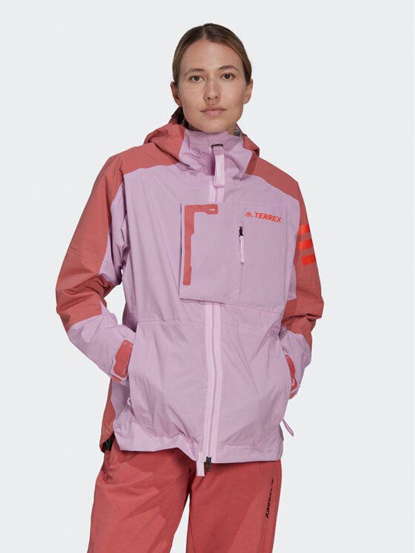adidas adidas Преходно яке TERREX XPLORIC RAIN.RDY HIKING JACKET HH9272 Виолетов Regular Fit