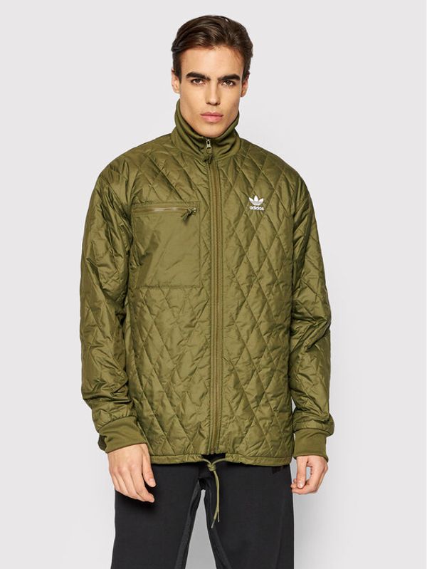 adidas adidas Пухено яке adicolor Classics Quilted Archive H11428 Зелен Regular Fit