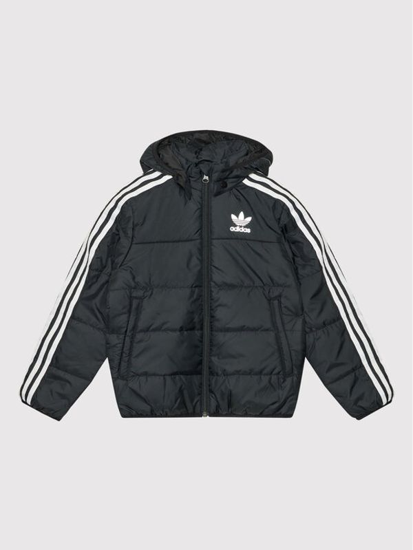adidas adidas Пухено яке adicolor H34564 Черен Regular Fit