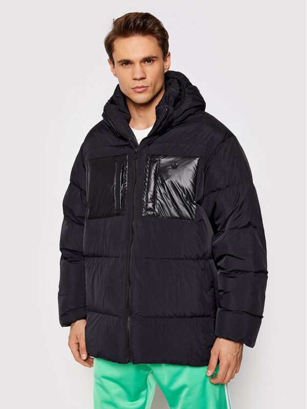 adidas adidas Пухено яке Down Regen H13564 Черен Regular Fit