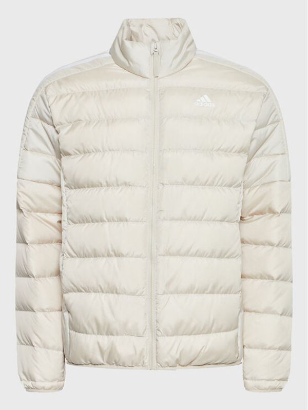 adidas adidas Пухено яке Essentails Down HK4647 Бежов Slim Fit