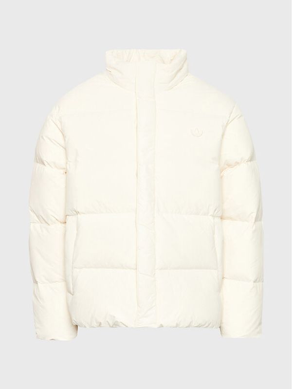 adidas adidas Пухено яке HL9201 Екрю Regular Fit