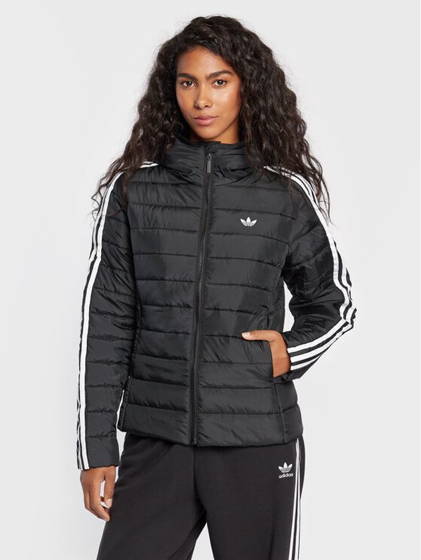 adidas adidas Пухено яке Premium HM2612 Черен Slim Fit