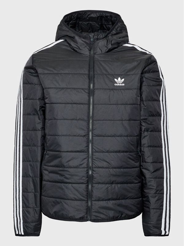 adidas adidas Пухено яке Puffer HL9211 Черен Regular Fit