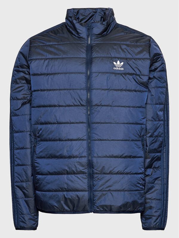 adidas adidas Пухено яке Stand-Up Collar HL9215 Тъмносин Standard Fit