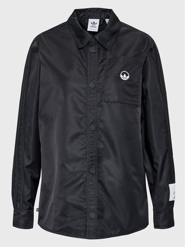 adidas adidas Риза HL9064 Черен Relaxed Fit