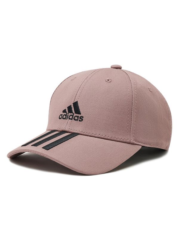 adidas adidas Шапка с козирка Baseball 3-Stripes Twill HN1038 Виолетов
