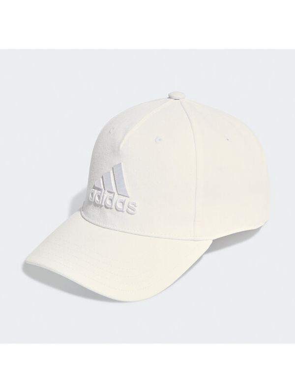 adidas adidas Шапка с козирка Big Tonal Logo Baseball Cap HT2030 Бял
