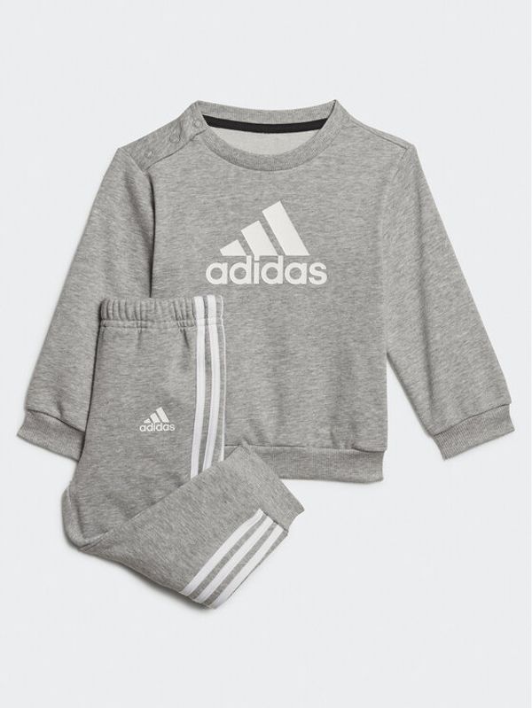 adidas adidas Спортен екип Badge of Sport French Terry Jogger HM6613 Сив Regular Fit