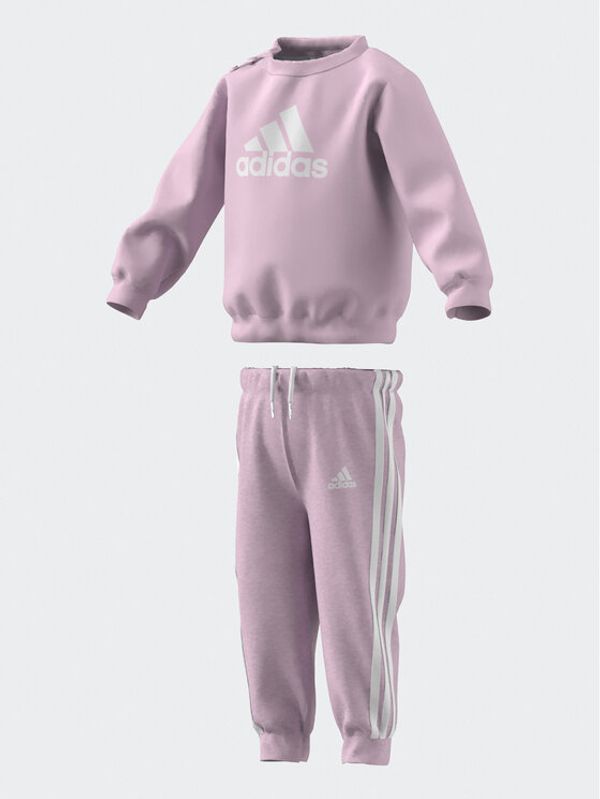 adidas adidas Спортен екип Badge of Sport French Terry Jogger IJ8863 Розов Regular Fit