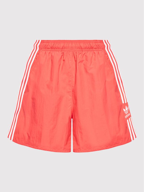adidas adidas Спортни шорти 3-Stripes HF7454 Розов Regular Fit