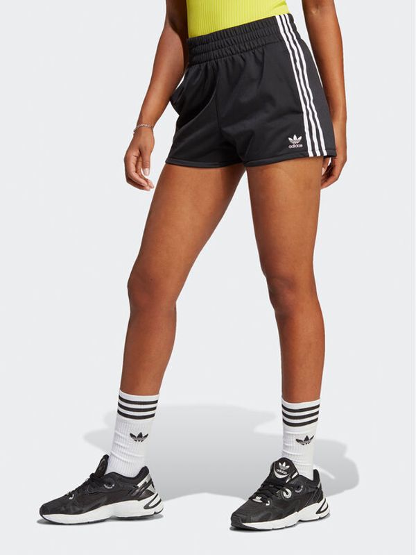 adidas adidas Спортни шорти 3-Stripes IB7426 Черен Regular Fit