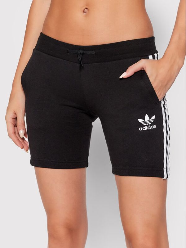 adidas adidas Спортни шорти adicolor H32342 Черен Regular Fit