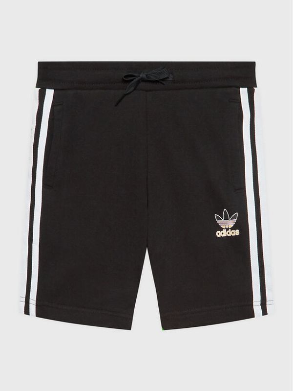 adidas adidas Спортни шорти adicolor HL9415 Черен Regular Fit