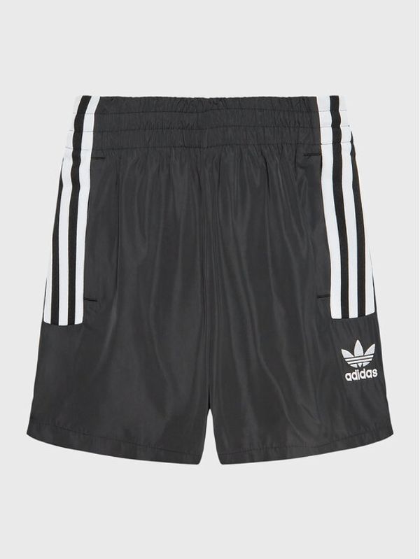adidas adidas Спортни шорти adicolor IC6264 Черен Relaxed Fit