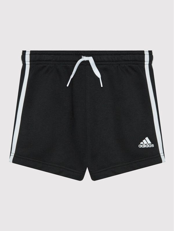 adidas adidas Спортни шорти Essentials 3-Stripes GN4057 Черен Regular Fit
