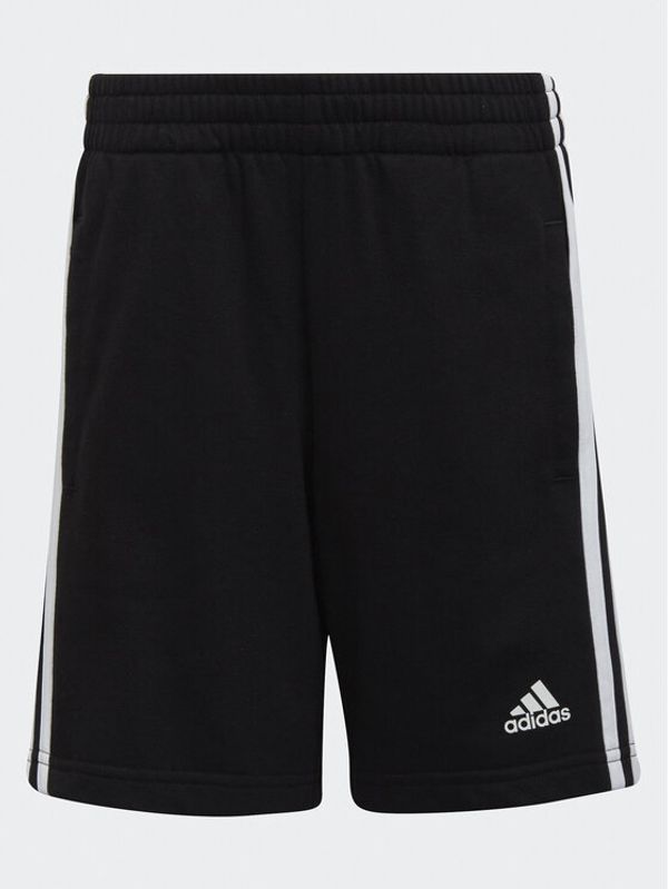adidas adidas Спортни шорти Essentials 3-Stripes Shorts H65791 Черен Regular Fit