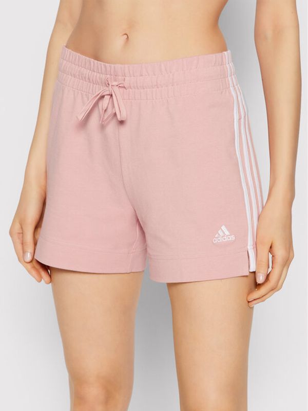 adidas adidas Спортни шорти Essentials HD1809 Розов Slim Fit