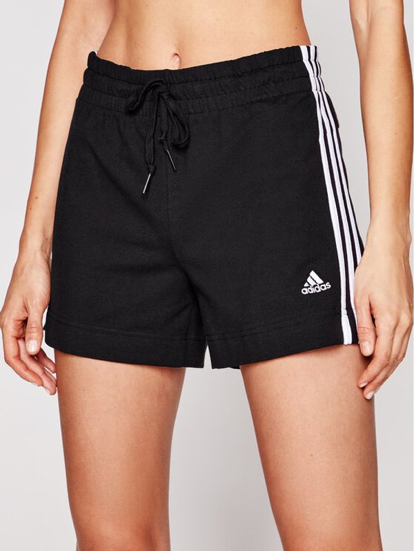 adidas adidas Спортни шорти Essentials Slim 3-Stripes GM5523 Черен Slim Fit