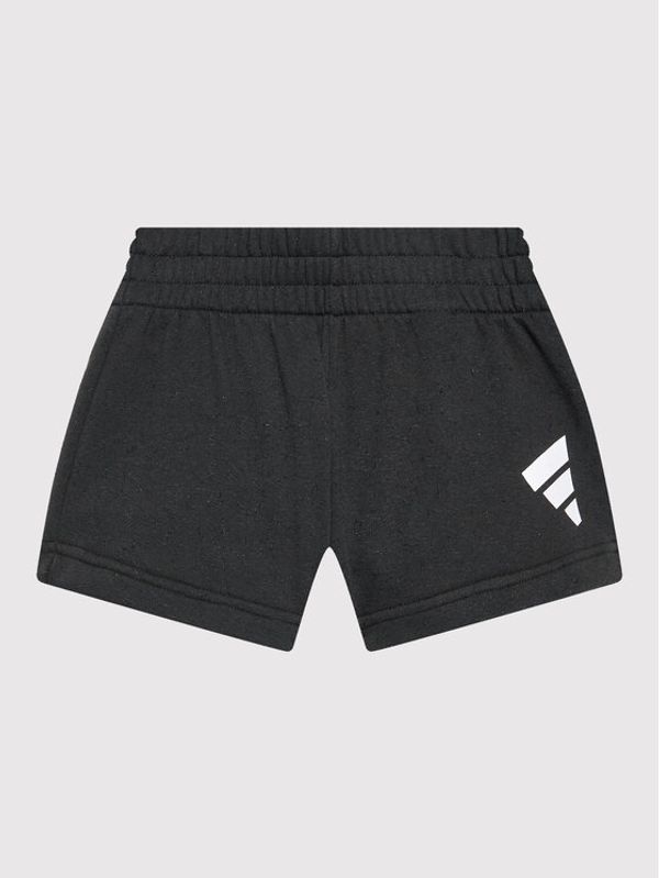 adidas adidas Спортни шорти Future Icons 3-Stripes HE4968 Черен Relaxed Fit