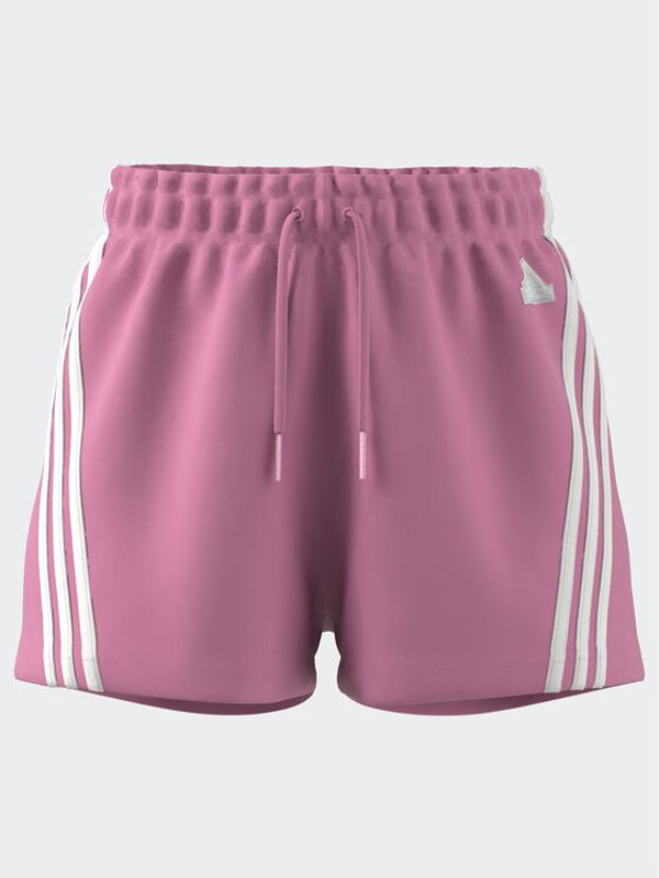 adidas adidas Спортни шорти Future Icons 3-Stripes Shorts IC0524 Розов Regular Fit