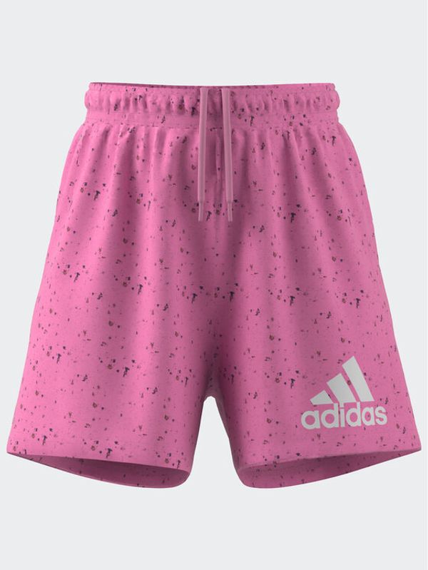 adidas adidas Спортни шорти Future Icons Winners Shorts IC0499 Розов Loose Fit