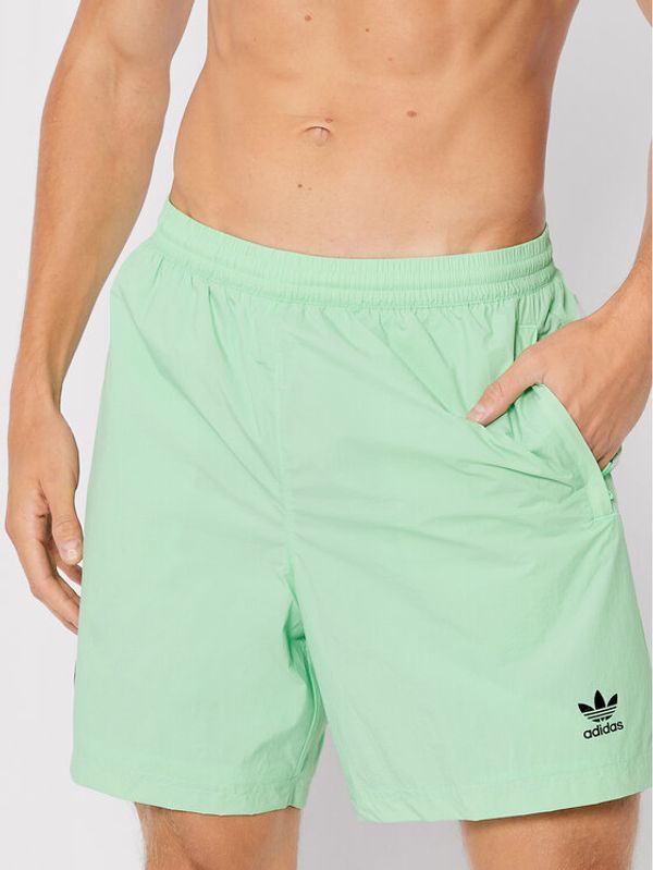 adidas adidas Спортни шорти Happy Earth HI2964 Зелен Regular Fit