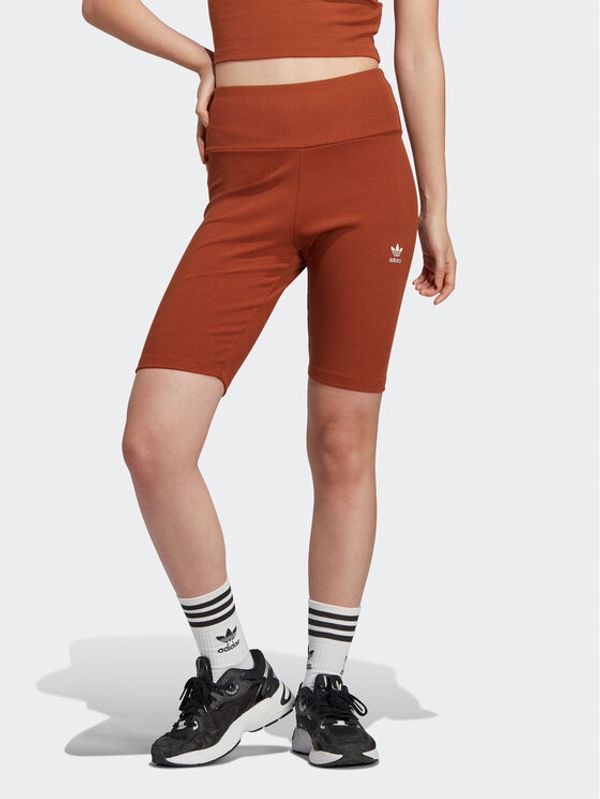 adidas adidas Спортни шорти Rib Shorts IL9621 Кафяв