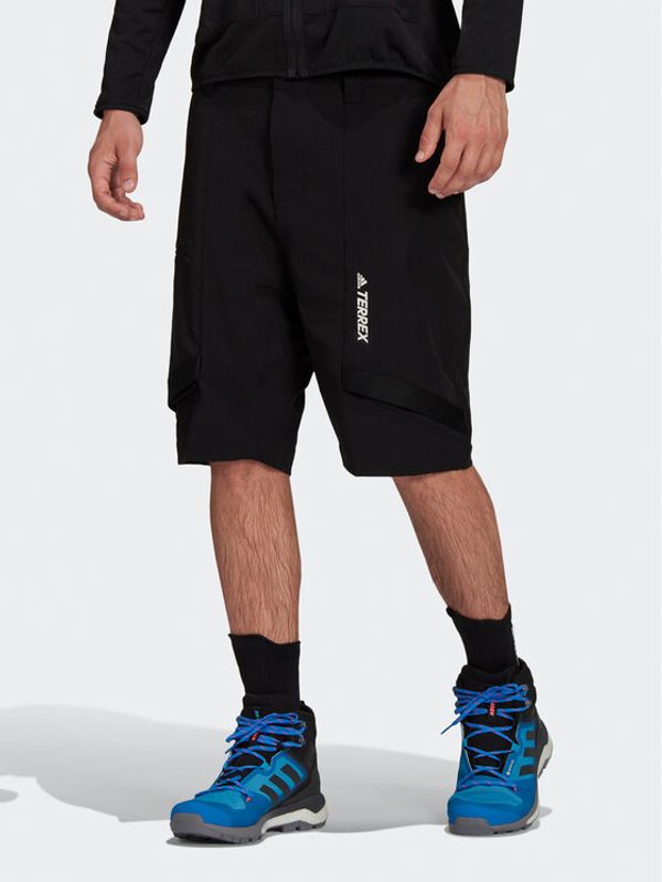 adidas adidas Спортни шорти Terrex Zupahike Hiking Shorts H55930 Черен Regular Fit