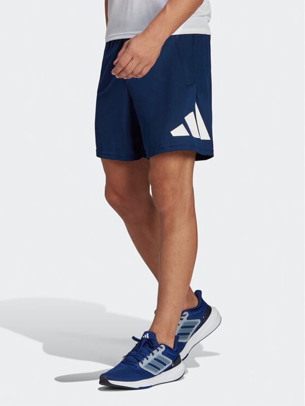 adidas adidas Спортни шорти Train Essentials Logo Training Shorts IB8124 Син Regular Fit
