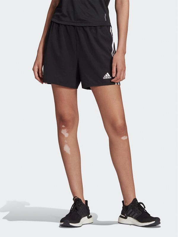 adidas adidas Спортни шорти TRAINICONS 3-Stripes Woven Shorts HG1895 Черен Regular Fit