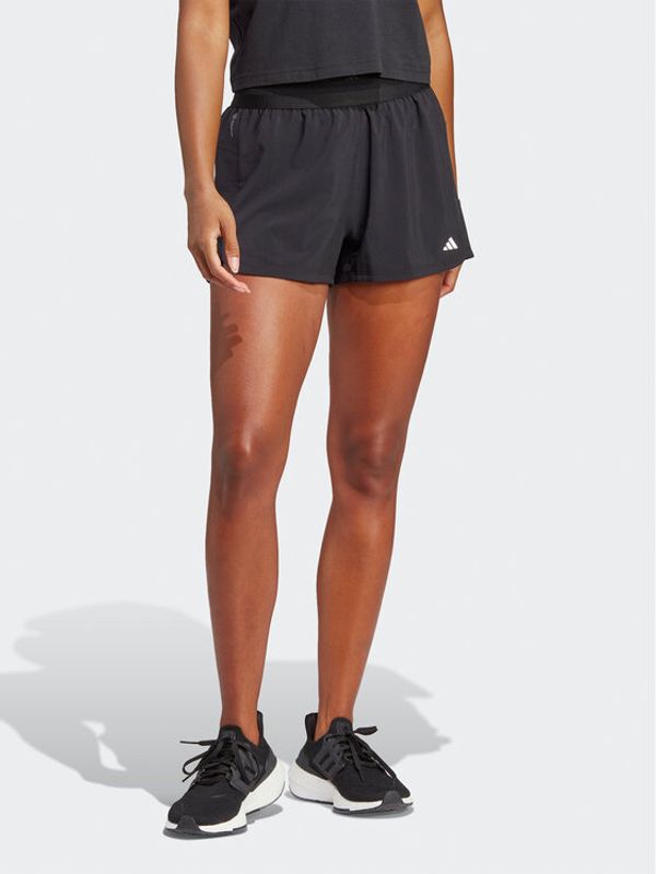 adidas adidas Спортни шорти Training Hyperglam Pacer Shorts IC8061 Черен Regular Fit