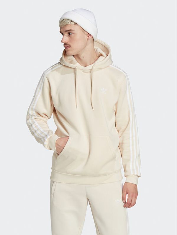 adidas adidas Суитшърт adicolor Classics 3-Stripes Hoodie IB1416 Бежов Regular Fit