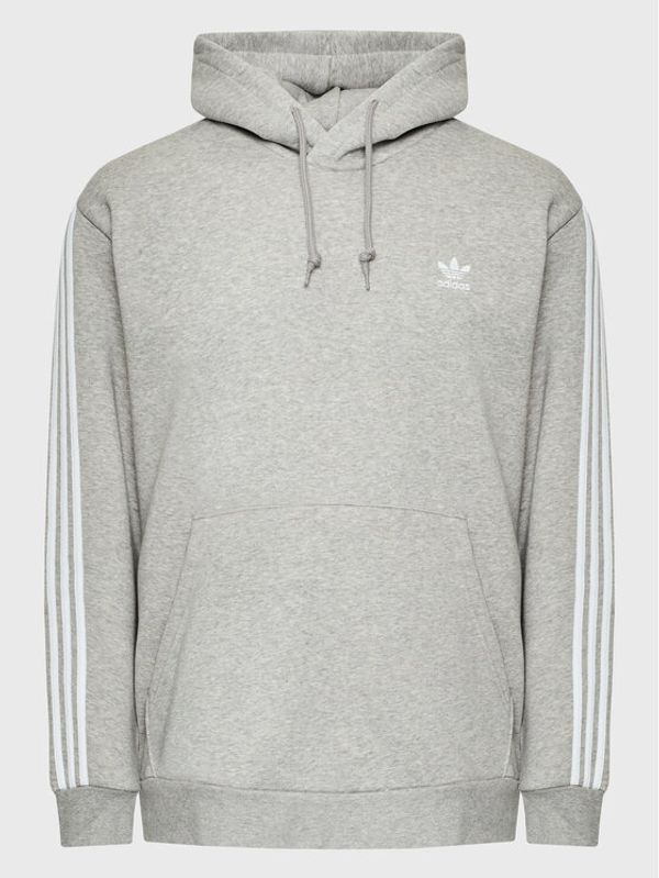 adidas adidas Суитшърт adicolor Classics 3-Stripes IA6347 Сив Regular Fit