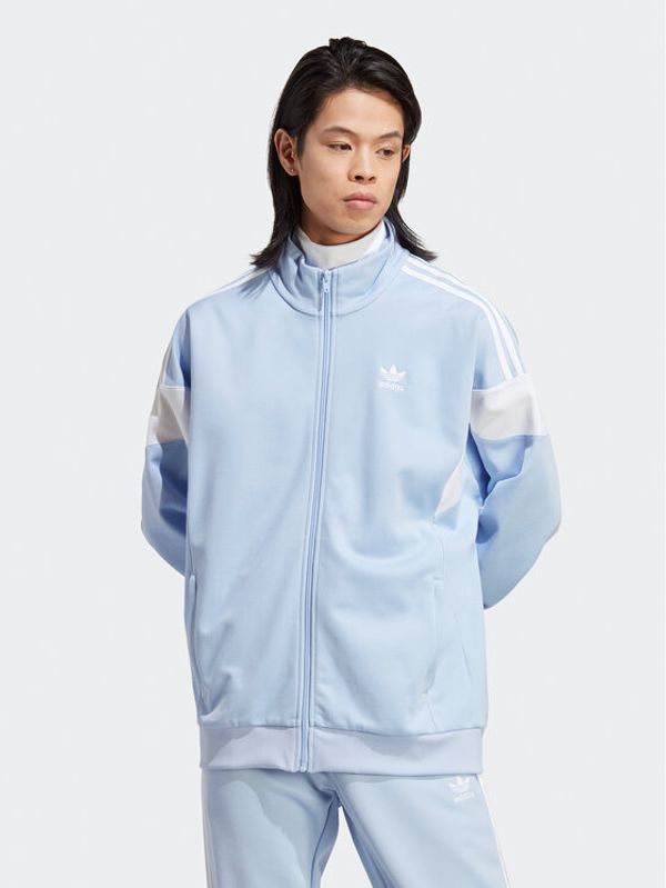 adidas adidas Суитшърт Adicolor Classics Cut Line Track Top IB9949 Син Loose Fit