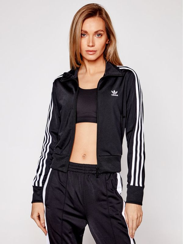 adidas adidas Суитшърт adicolor Classics Firebird GN2817 Черен Regular Fit