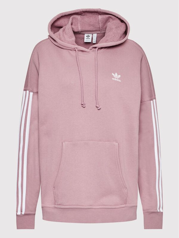 adidas adidas Суитшърт adicolor Classics HB9531 Розов Oversize