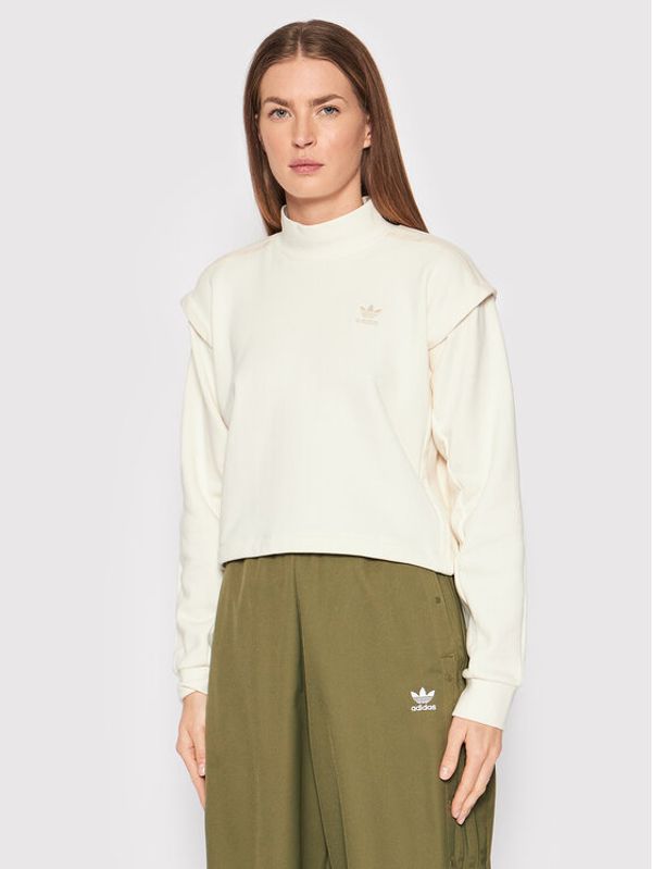 adidas adidas Суитшърт adicolor Classics HC2011 Бежов Regular Fit