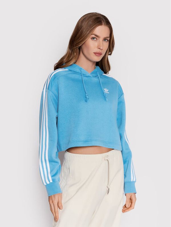 adidas adidas Суитшърт adicolor Classics HC2014 Син Relaxed Fit