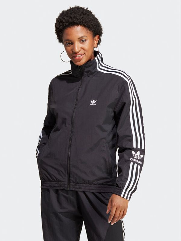 adidas adidas Суитшърт adicolor Classics Lock-Up IB7443 Черен Regular Fit