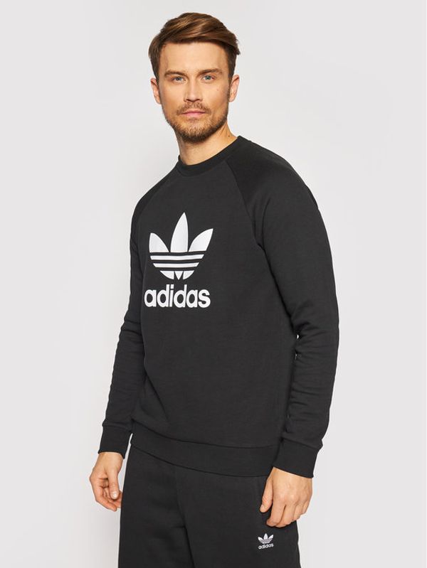 adidas adidas Суитшърт adicolor Classics Treofil H06651 Черен Regular Fit