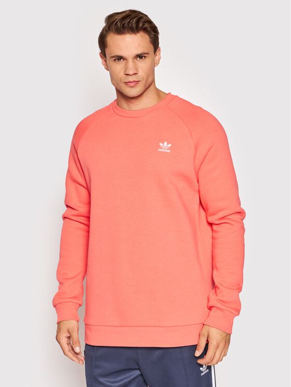 adidas adidas Суитшърт adicolor Essentials HE9424 Розов Regular Fit