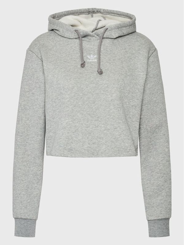 adidas adidas Суитшърт adicolor Essentials HJ7851 Сив Loose Fit