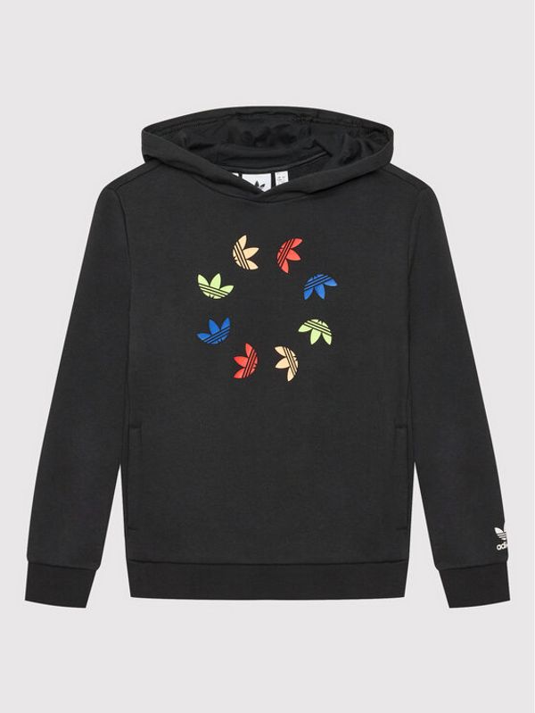 adidas adidas Суитшърт adicolor HE4779 Черен Regular Fit