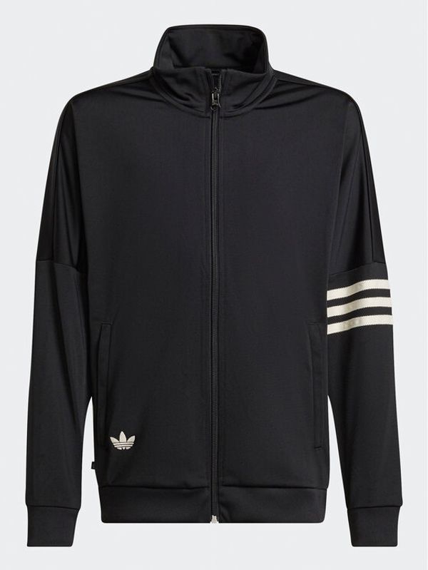 adidas adidas Суитшърт adicolor HK9696 Черен Loose Fit