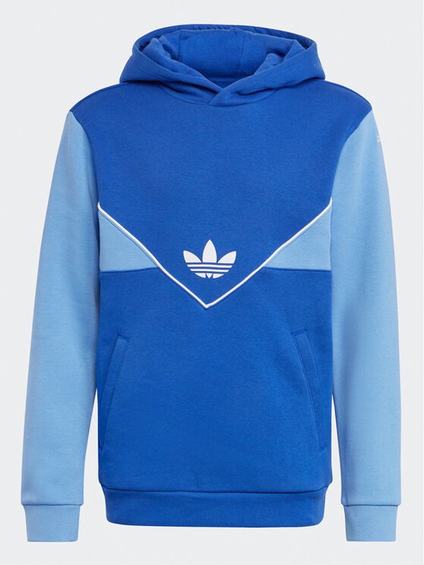 adidas adidas Суитшърт Adicolor Hoodie IC6227 Син Regular Fit