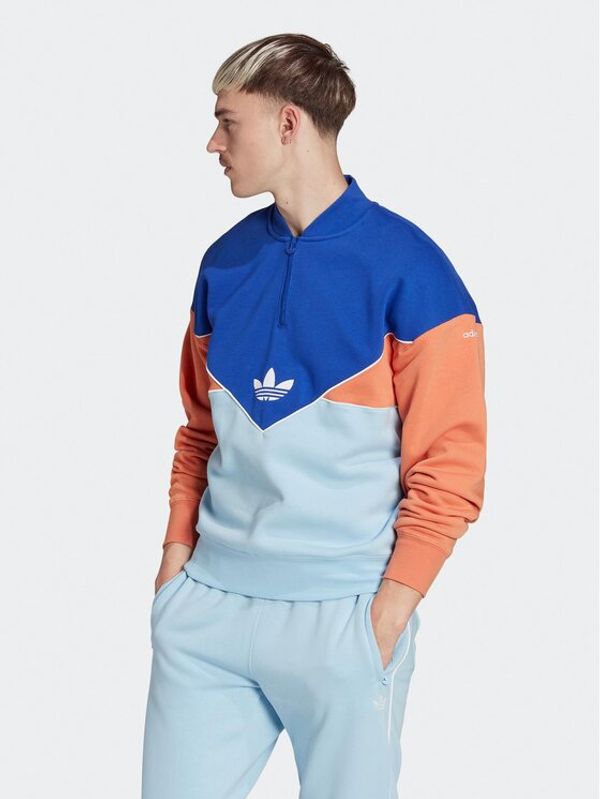 adidas adidas Суитшърт adicolor Seasonal Archive IB3144 Син Regular Fit